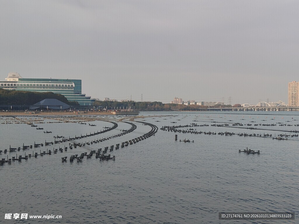 近海养殖海域风光