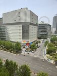 城市现代商业建筑街景