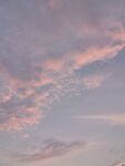 粉紫色晚霞天空