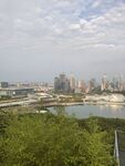 湖畔城市远景
