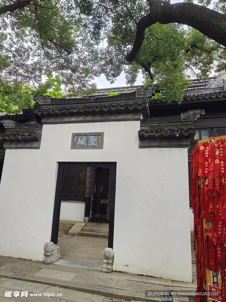 江南古建院门