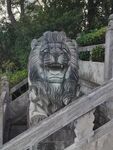 中式石狮子雕塑