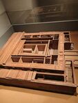 木质建筑布局模型