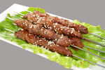美味孜然烤羊肉串