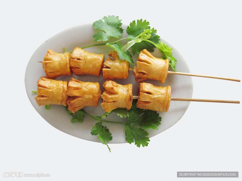 风味豆筋串小吃