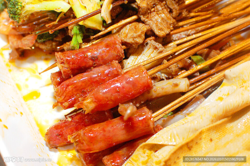脆皮肠串