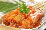 虾肉串