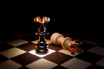 国际象棋胜负场景