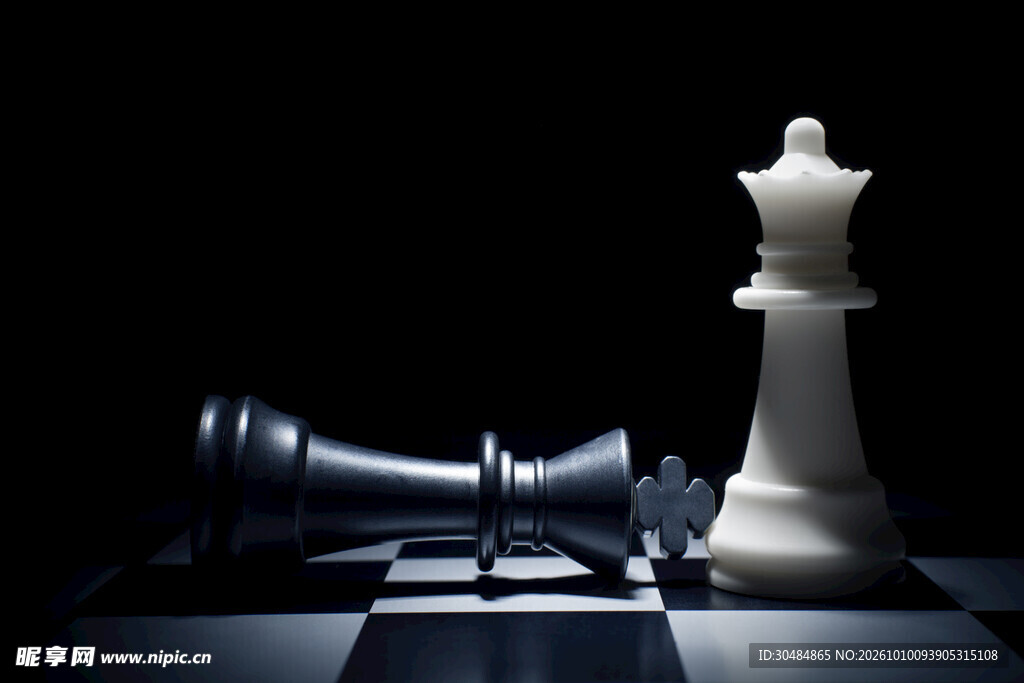 国际象棋获胜场景