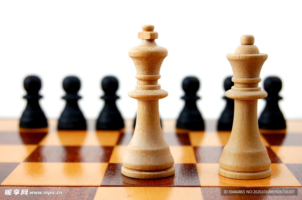 国际象棋棋局特写