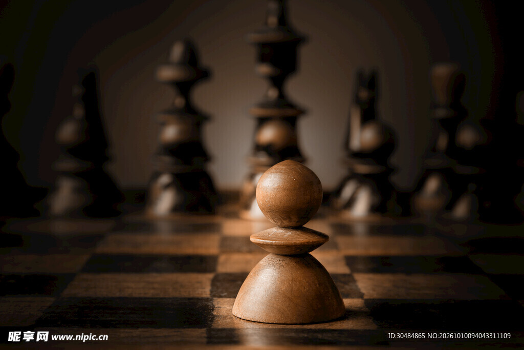 国际象棋博弈场景