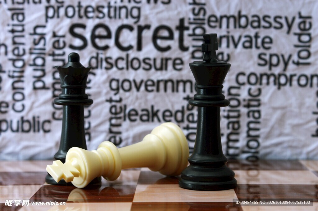 国际象棋机密博弈场景
