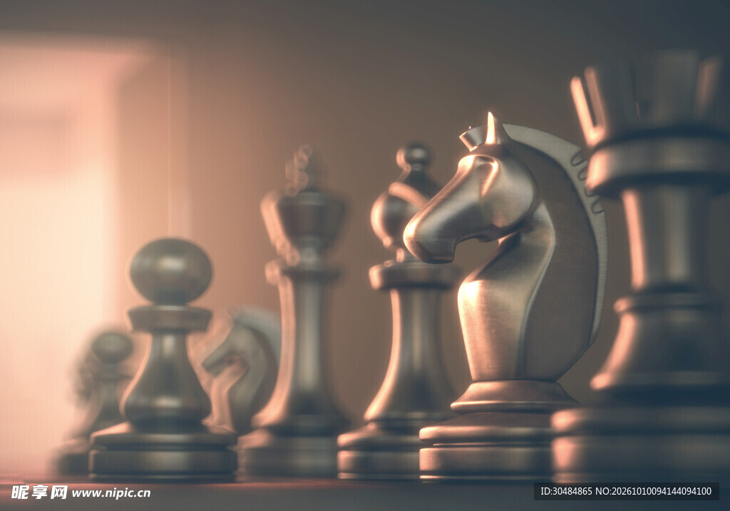 暖调失焦国际象棋