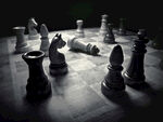 国际象棋对局特写