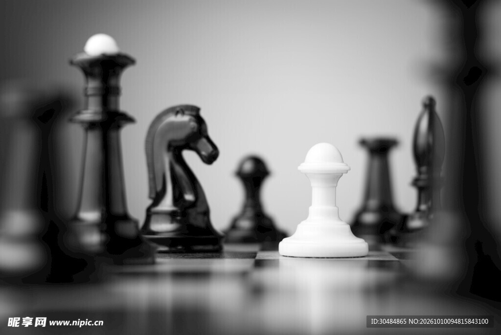朦胧黑白国际象棋