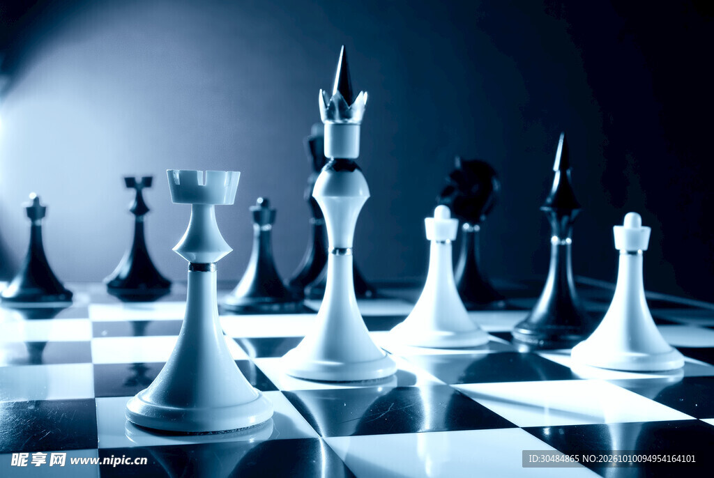 水晶质感国际象棋