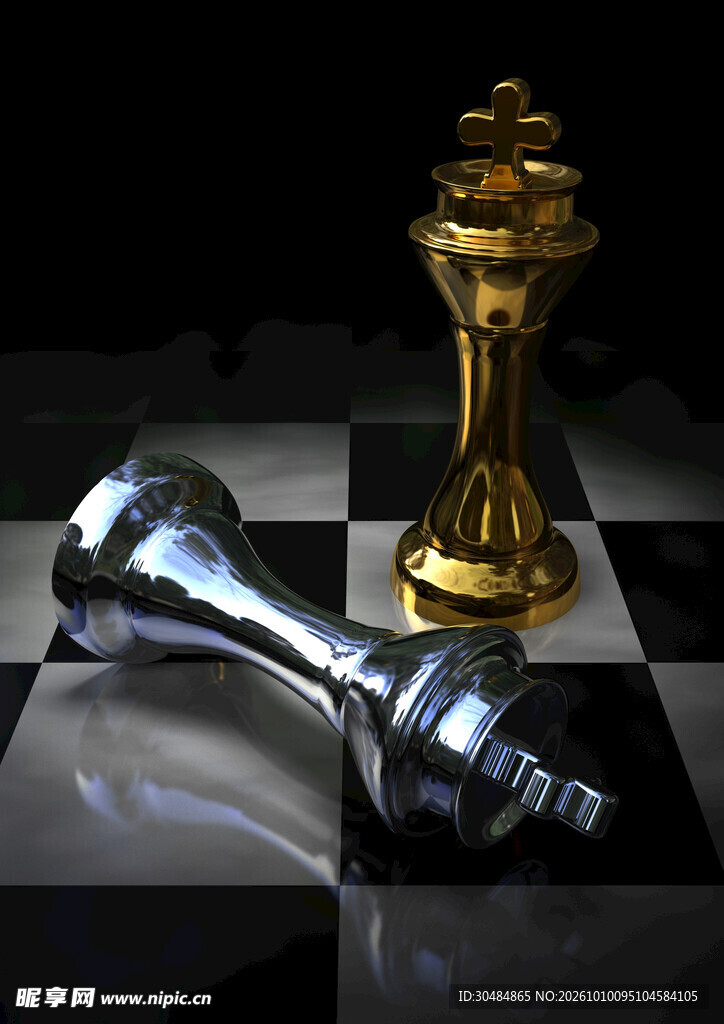 国际象棋胜负场景