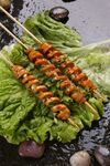 特色烤面筋串