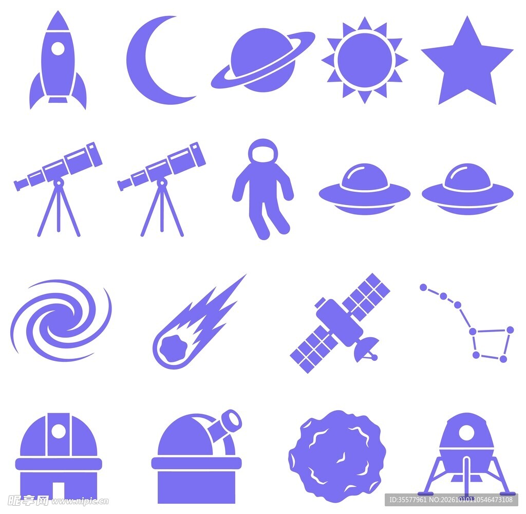 太空图标合集