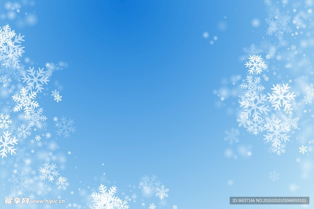 雪花背景素材