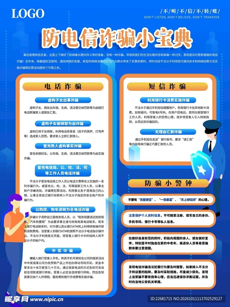 电信诈骗宣传
