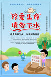 防溺水海报 