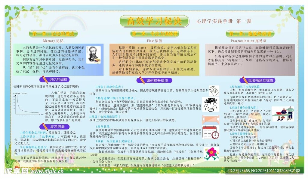 班级文化宣传展板