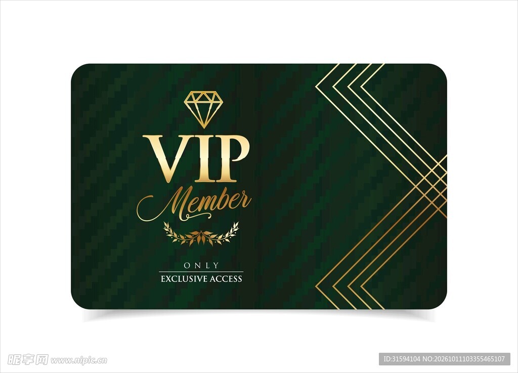 VIP 会员卡片