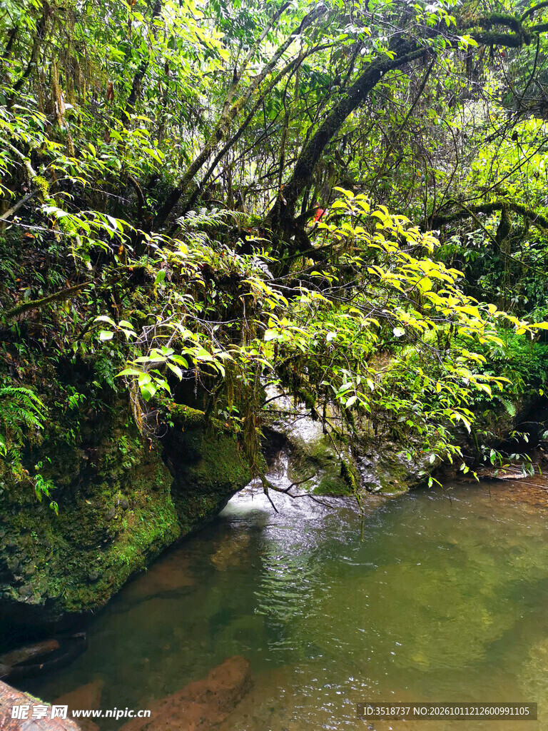 山间小湖