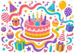 生日派对素材