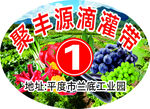 聚丰源滴灌带宣传标贴