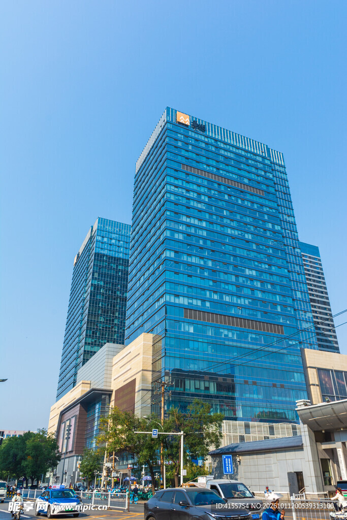城市商务摩天大楼
