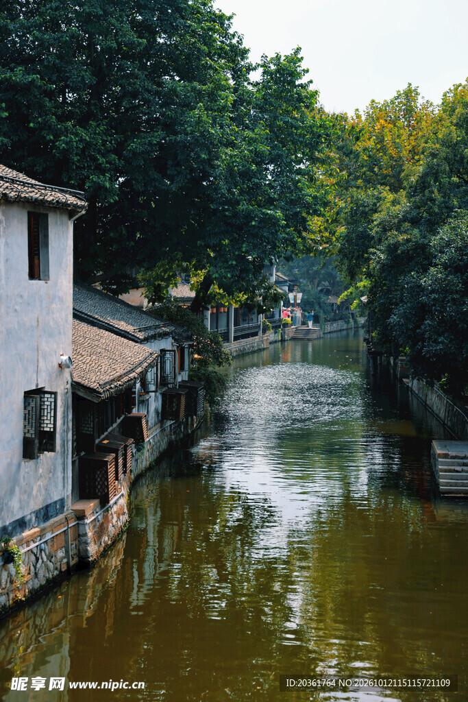 江南水乡临水民居