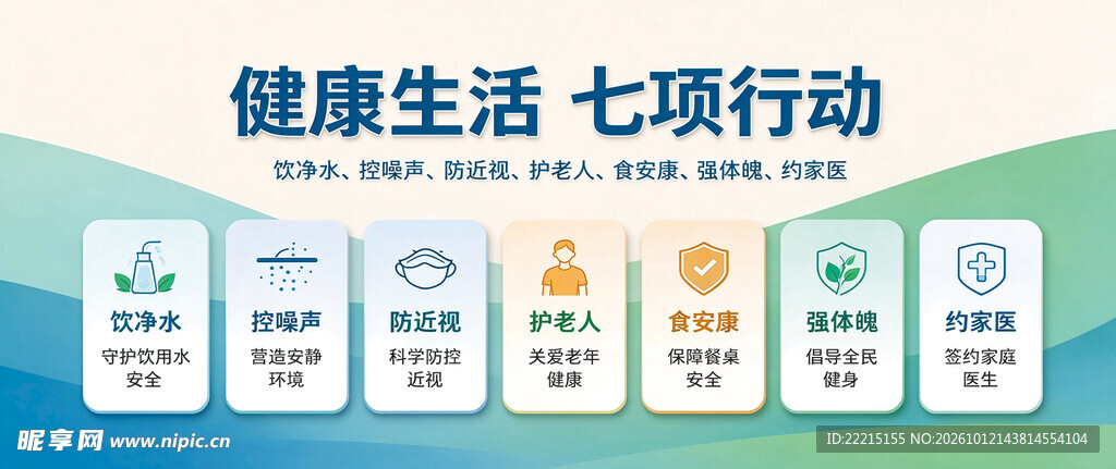 健康生活 七项行动