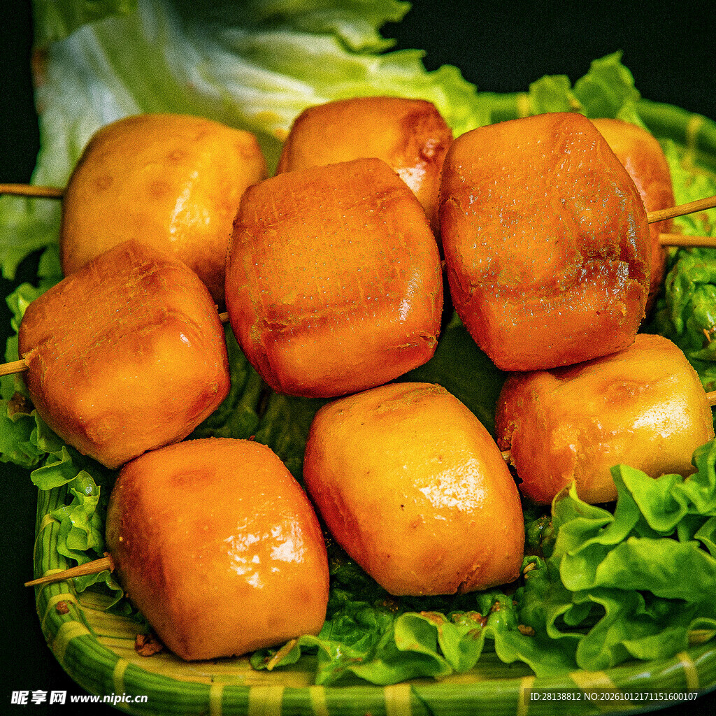 香烤小馒头串