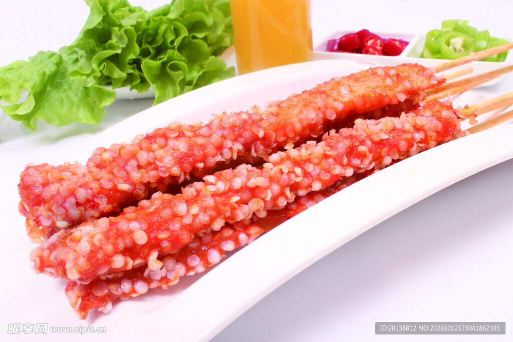 特色鲜肉烤串
