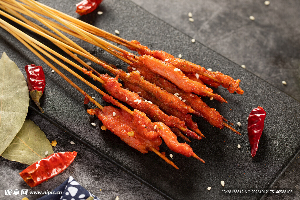 特色香辣小肉串