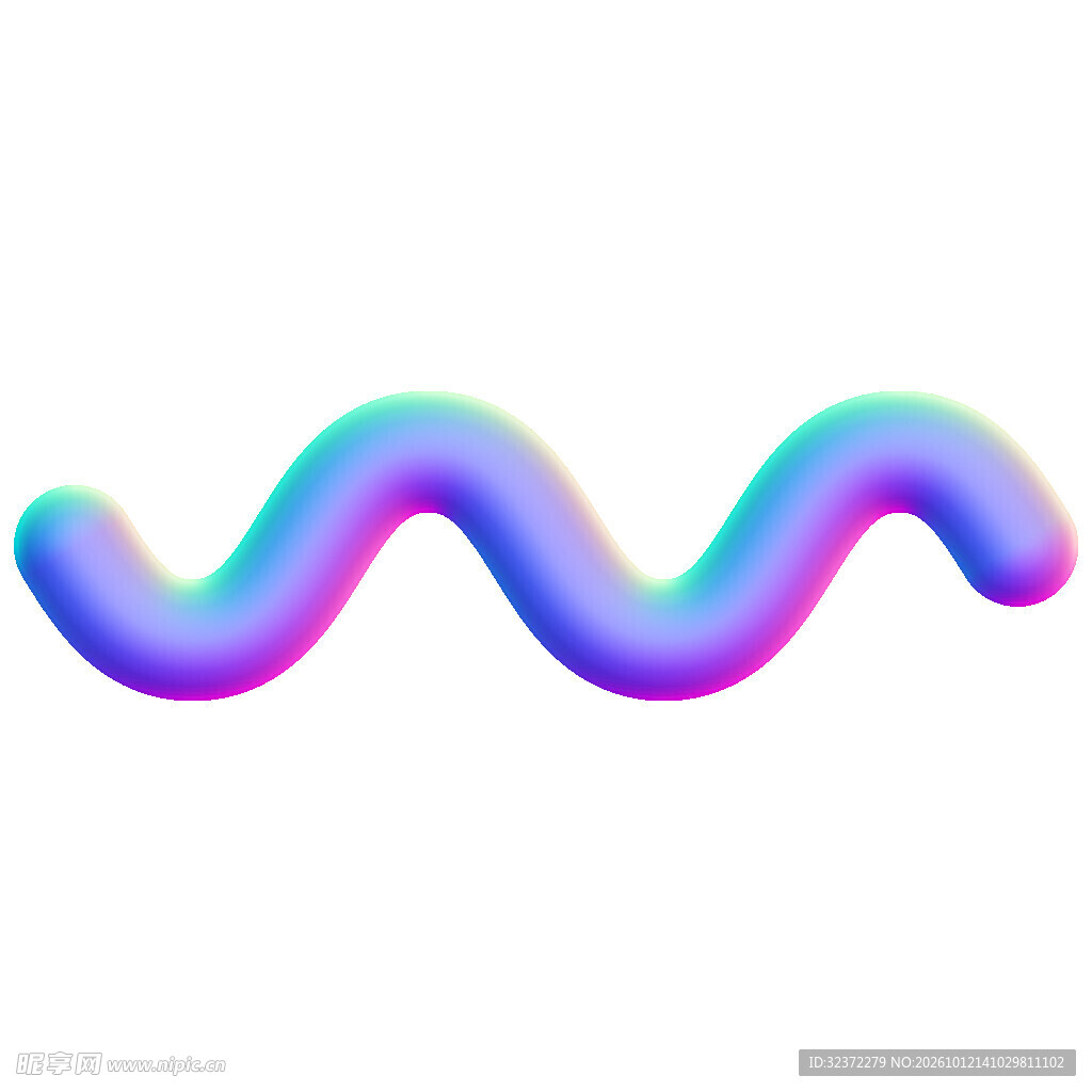 幻彩立体波浪曲线