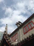 古建檐角云天风光