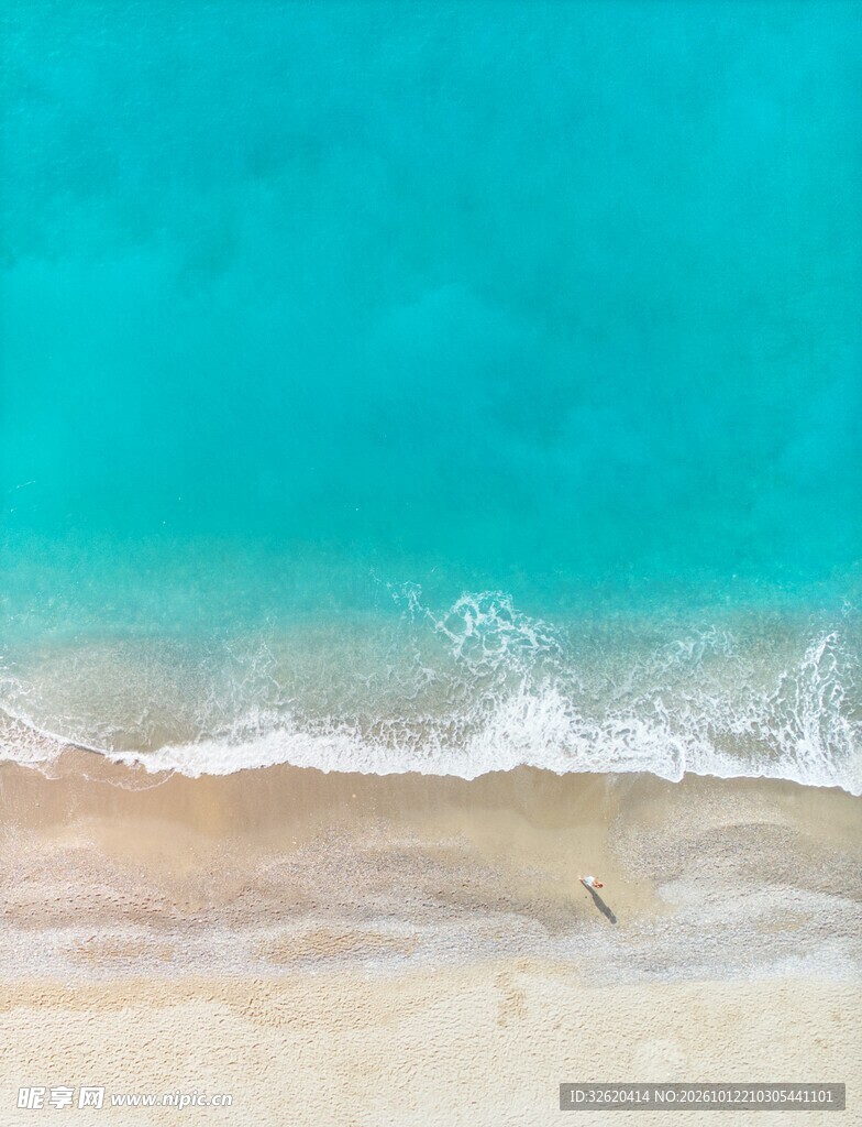 清新海滨沙滩美景