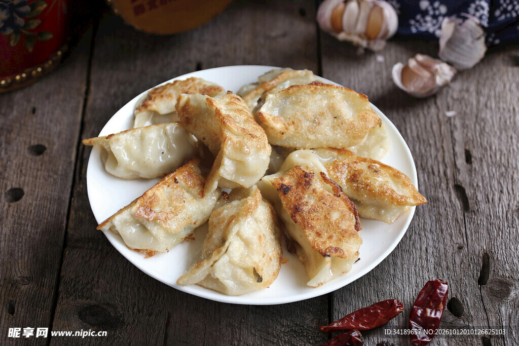 家常香煎饺子
