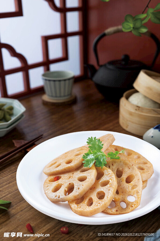 香卤藕片