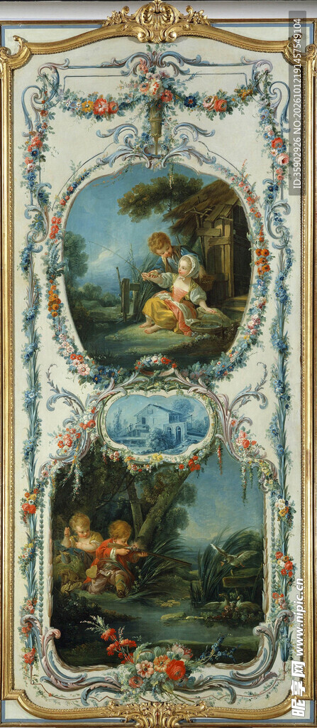 古典欧式装饰壁画