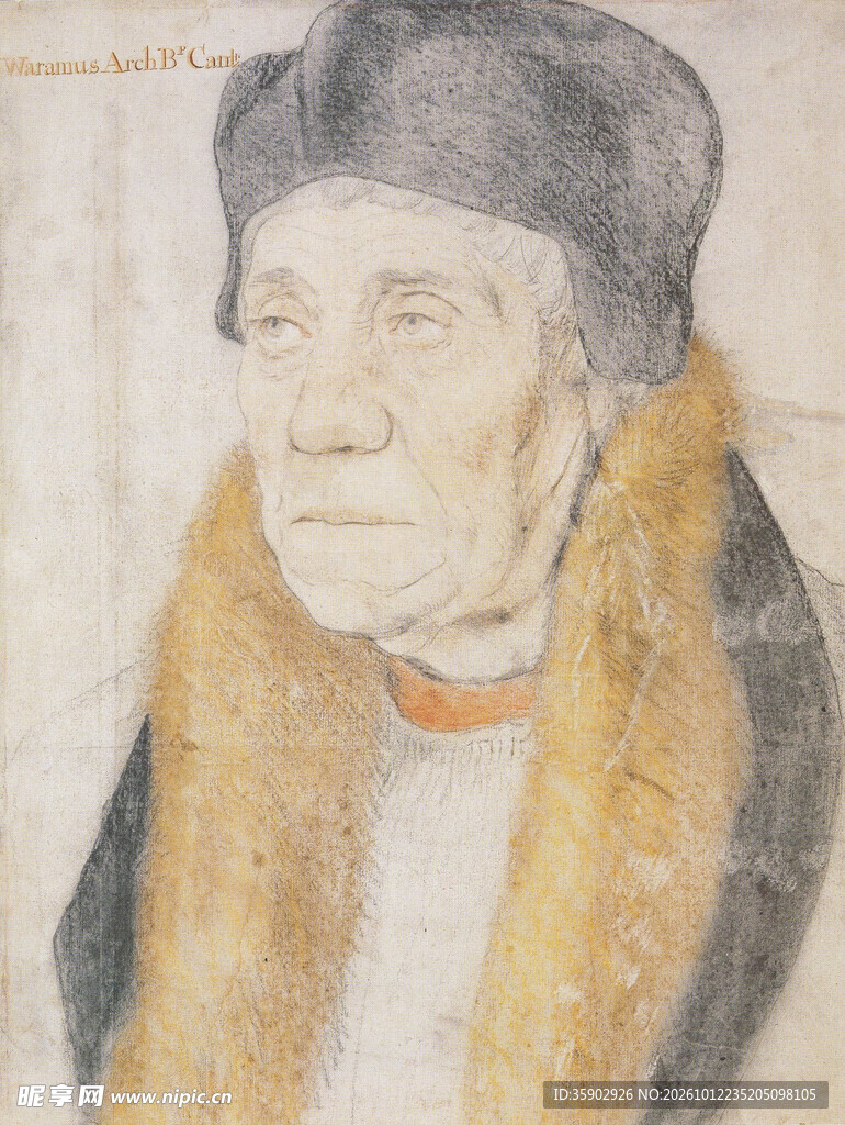 古代人物肖像古画