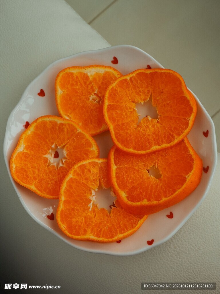 橙子切片
