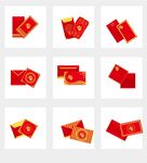 红包过年元素