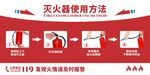 灭火器使用方法
