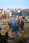 城市建筑群远景