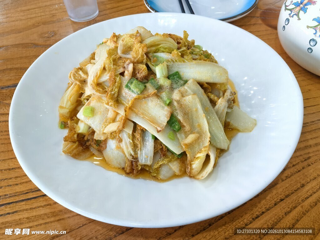 家常清炒白菜
