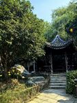 中式园林古亭景观